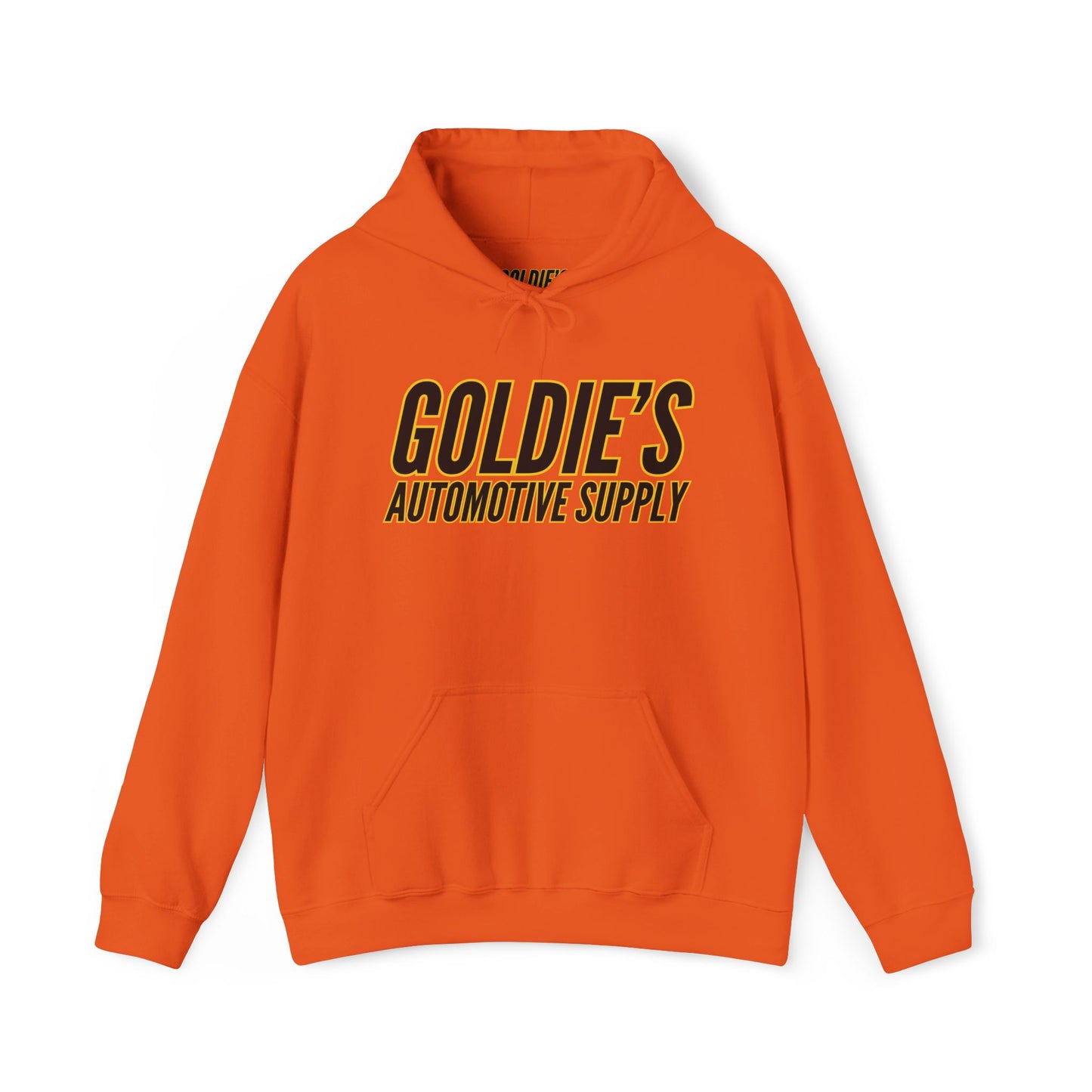 Inverted Original Logo - Unisex Heavy Blend™ Hooded Sweatshirt - Goldie's Automotive Supply