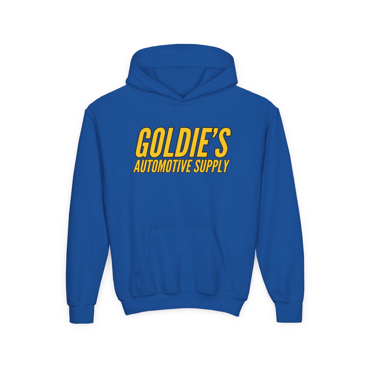 Original Logo - Youth Heavy Blend Hooded Sweatshirt - Goldie's Automotive Supply