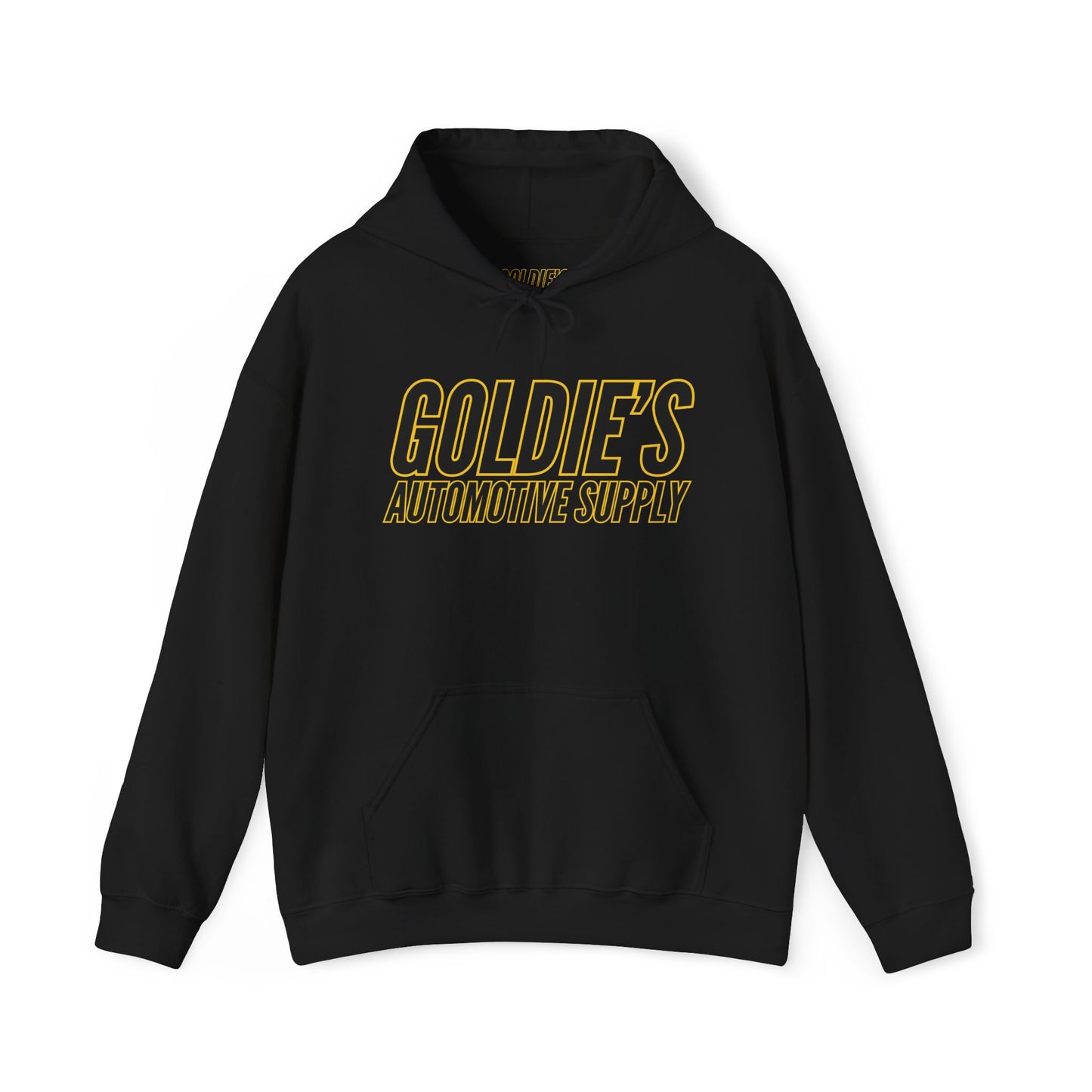 Inverted Original Logo - Unisex Heavy Blend™ Hooded Sweatshirt - Goldie's Automotive Supply