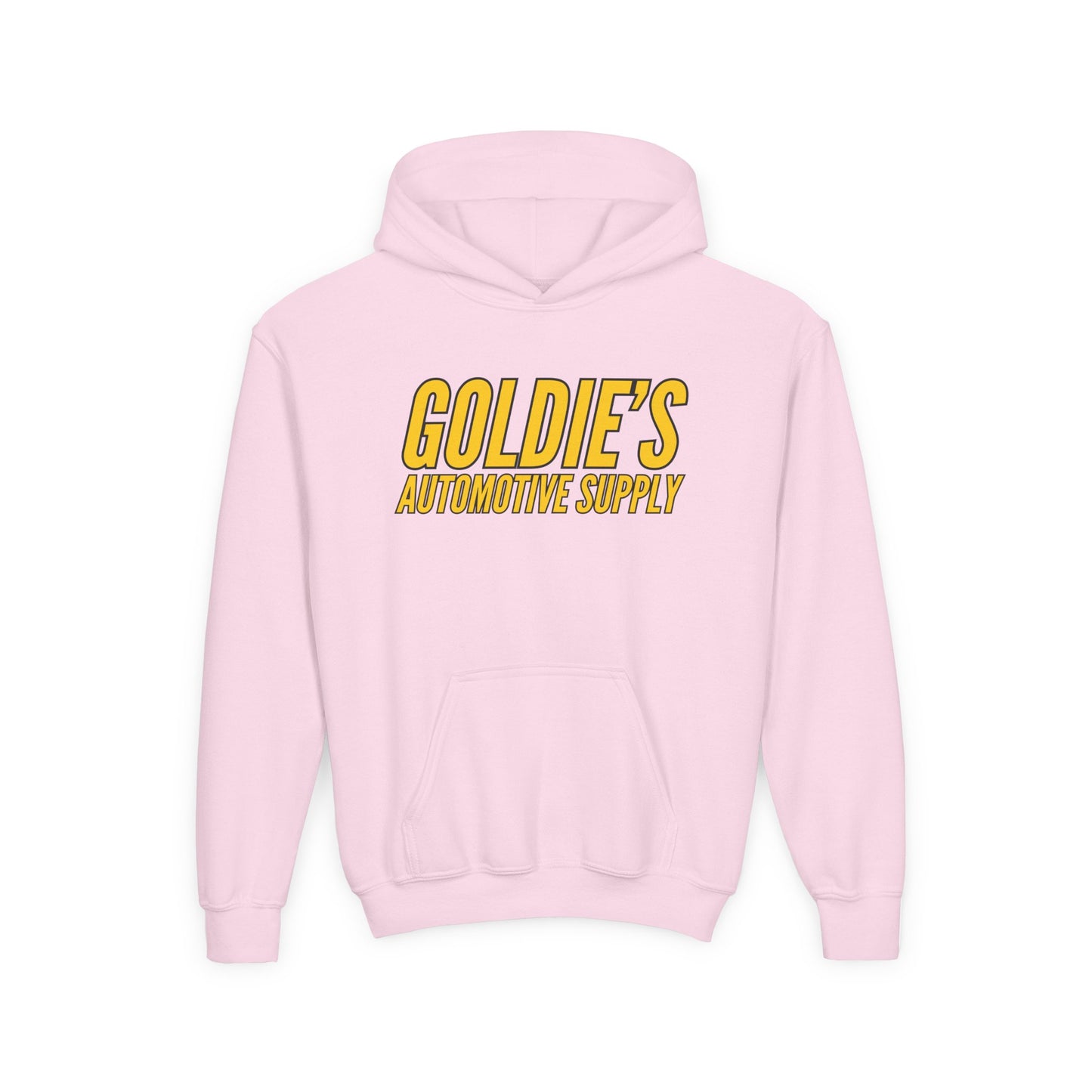 Original Logo - Youth Heavy Blend Hooded Sweatshirt - Goldie's Automotive Supply