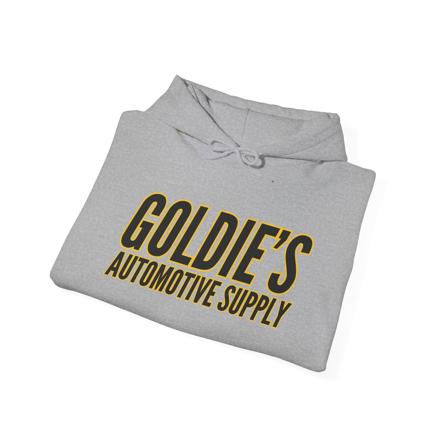 Inverted Original Logo - Unisex Heavy Blend™ Hooded Sweatshirt - Goldie's Automotive Supply