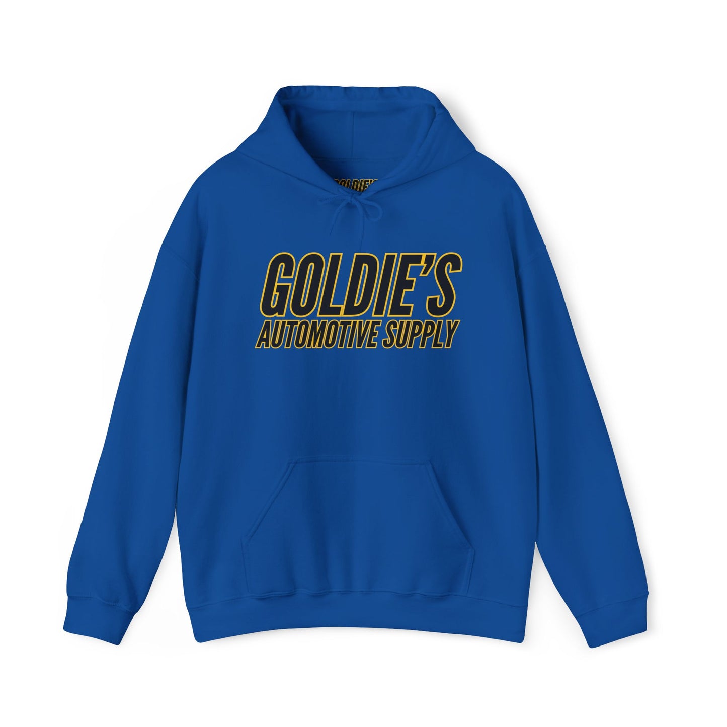 Inverted Original Logo - Unisex Heavy Blend™ Hooded Sweatshirt - Goldie's Automotive Supply