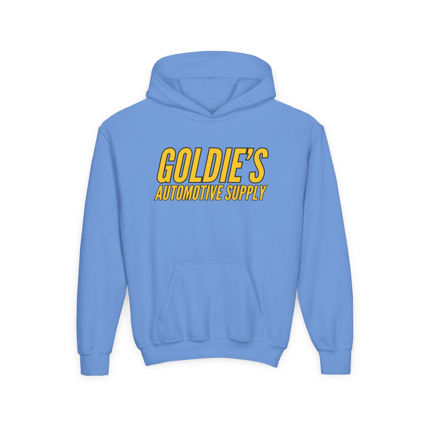 Original Logo - Youth Heavy Blend Hooded Sweatshirt - Goldie's Automotive Supply