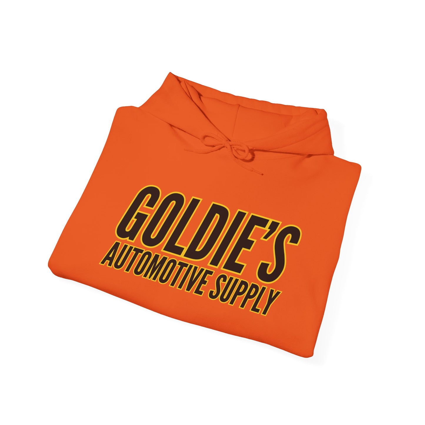 Inverted Original Logo - Unisex Heavy Blend™ Hooded Sweatshirt - Goldie's Automotive Supply