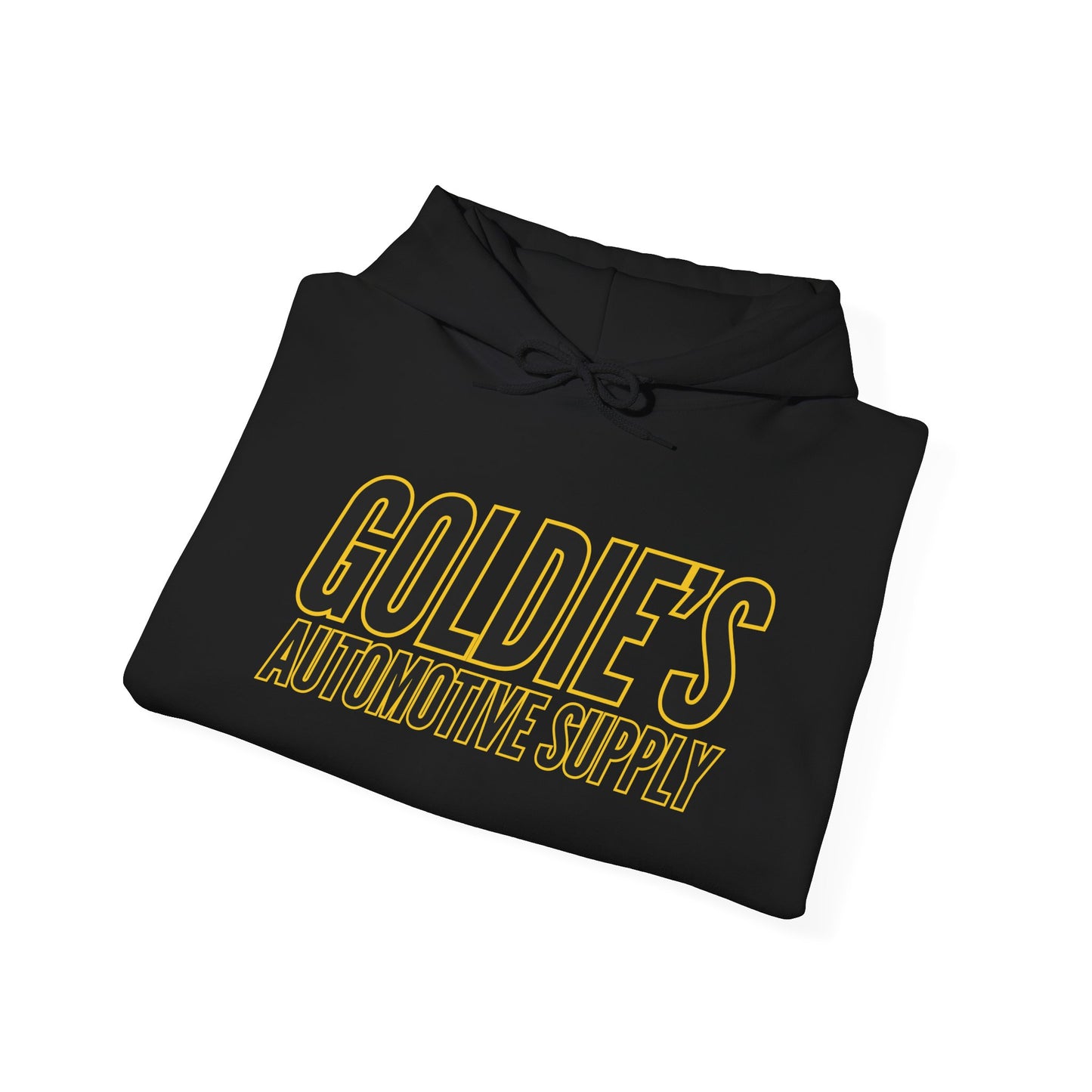 Inverted Original Logo - Unisex Heavy Blend™ Hooded Sweatshirt - Goldie's Automotive Supply