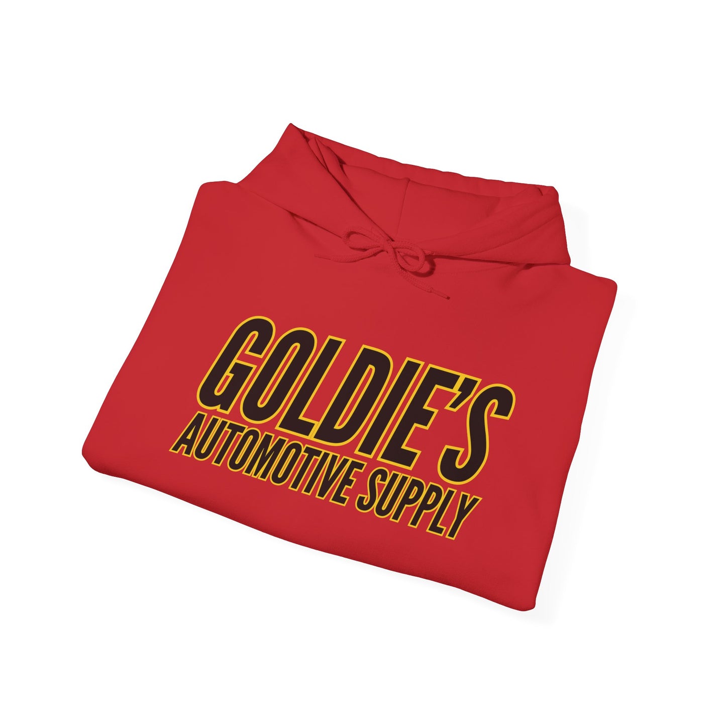 Inverted Original Logo - Unisex Heavy Blend™ Hooded Sweatshirt - Goldie's Automotive Supply