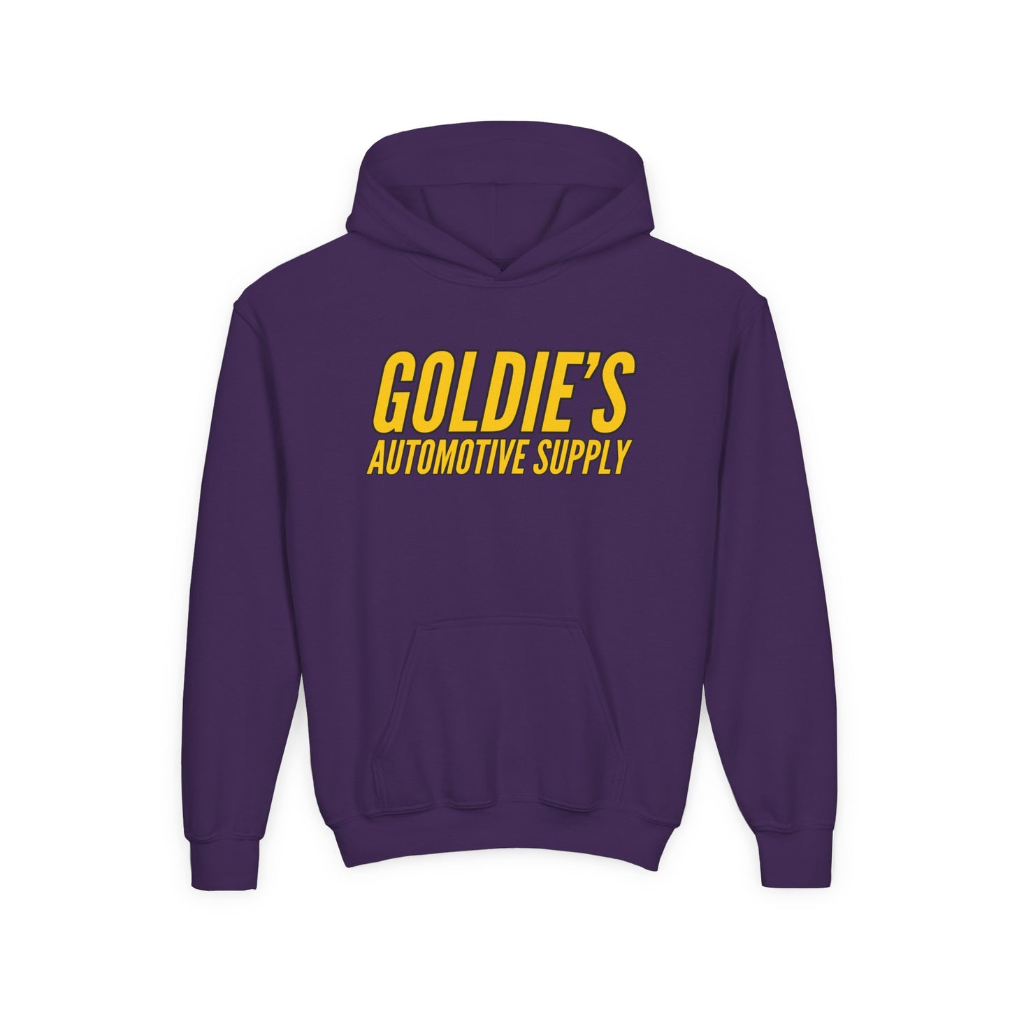 Original Logo - Youth Heavy Blend Hooded Sweatshirt - Goldie's Automotive Supply