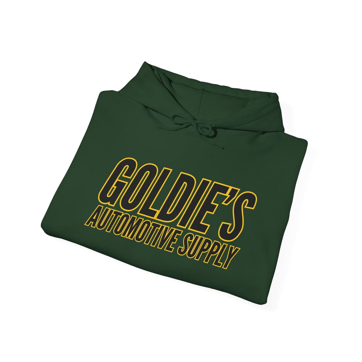 Inverted Original Logo - Unisex Heavy Blend™ Hooded Sweatshirt - Goldie's Automotive Supply