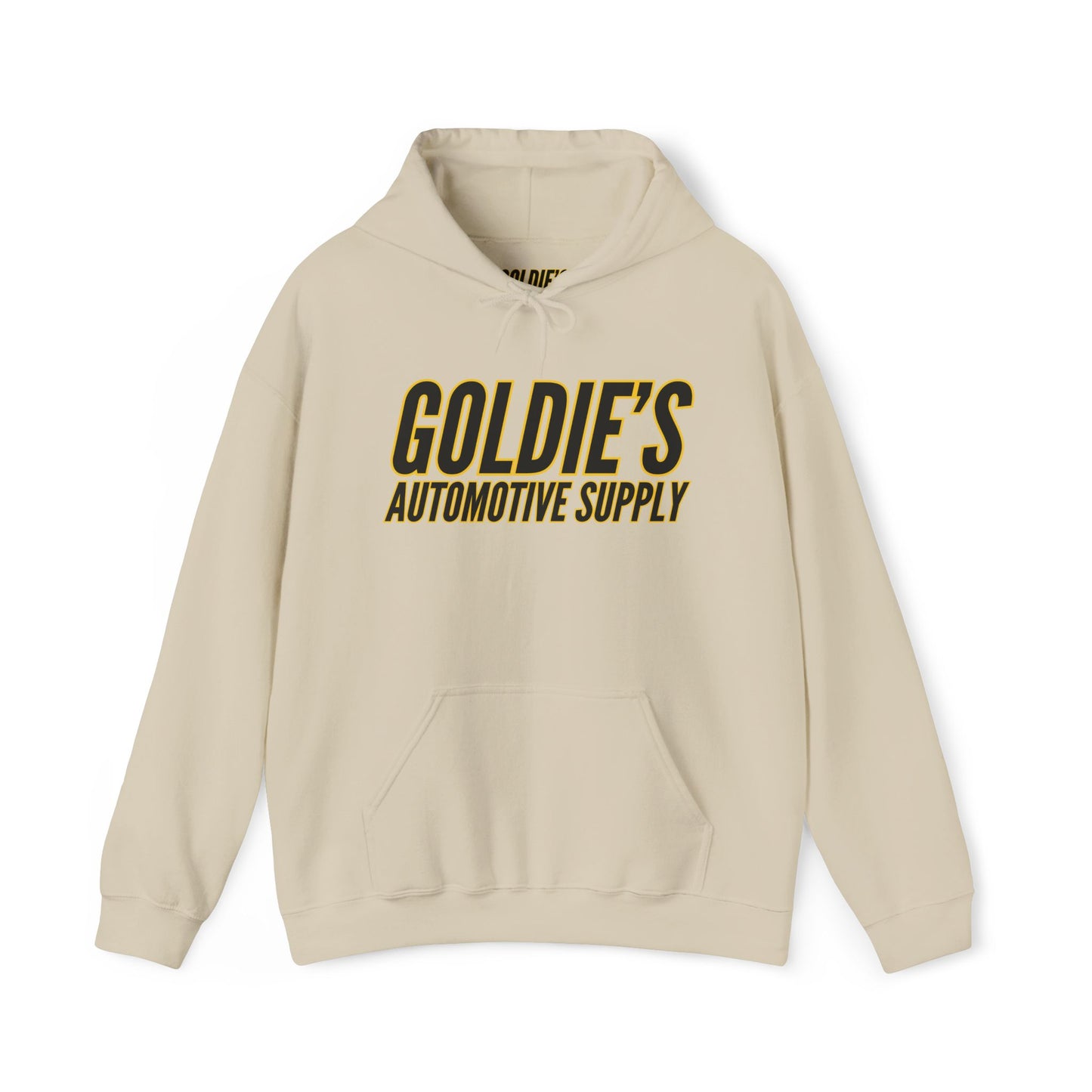 Inverted Original Logo - Unisex Heavy Blend™ Hooded Sweatshirt - Goldie's Automotive Supply