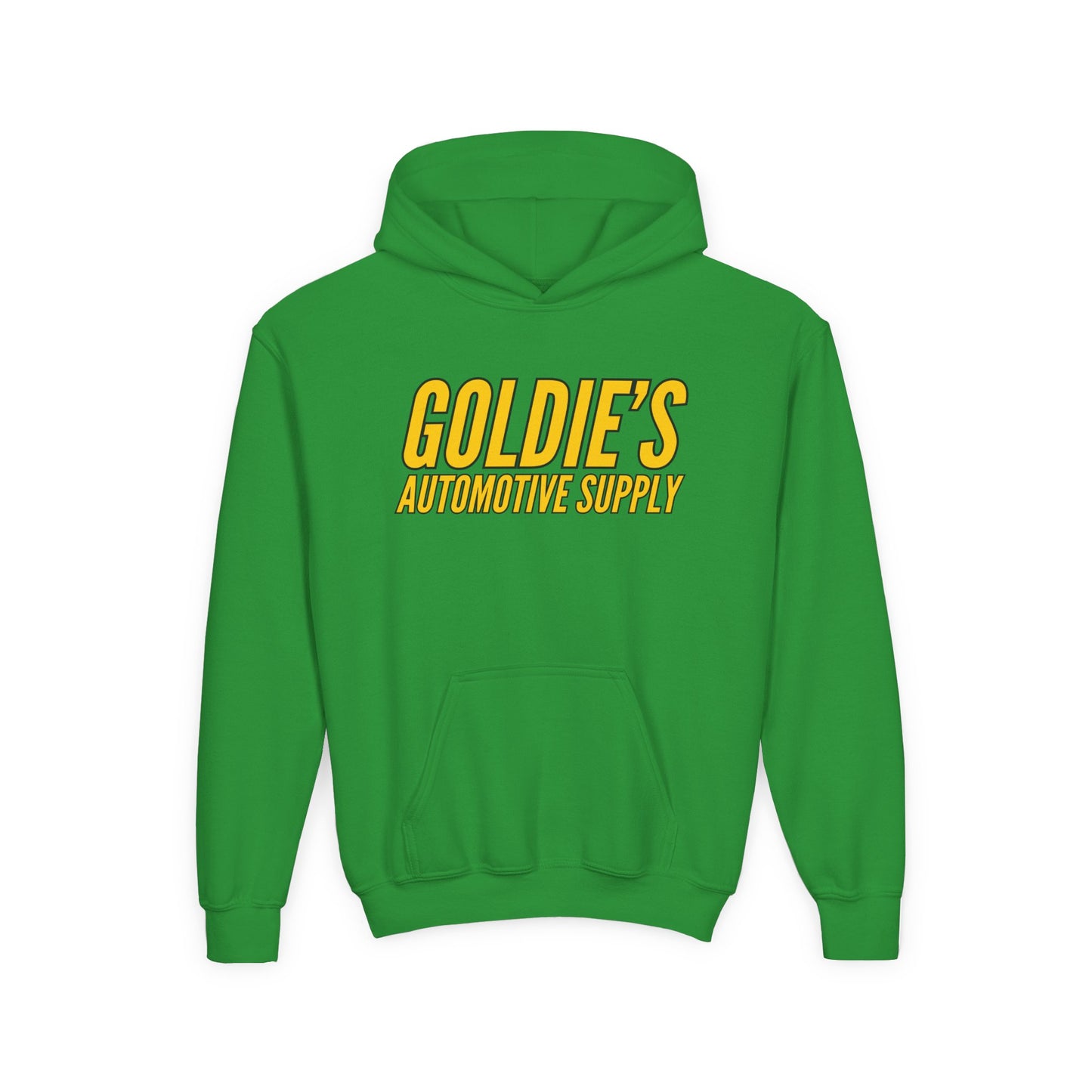 Original Logo - Youth Heavy Blend Hooded Sweatshirt - Goldie's Automotive Supply