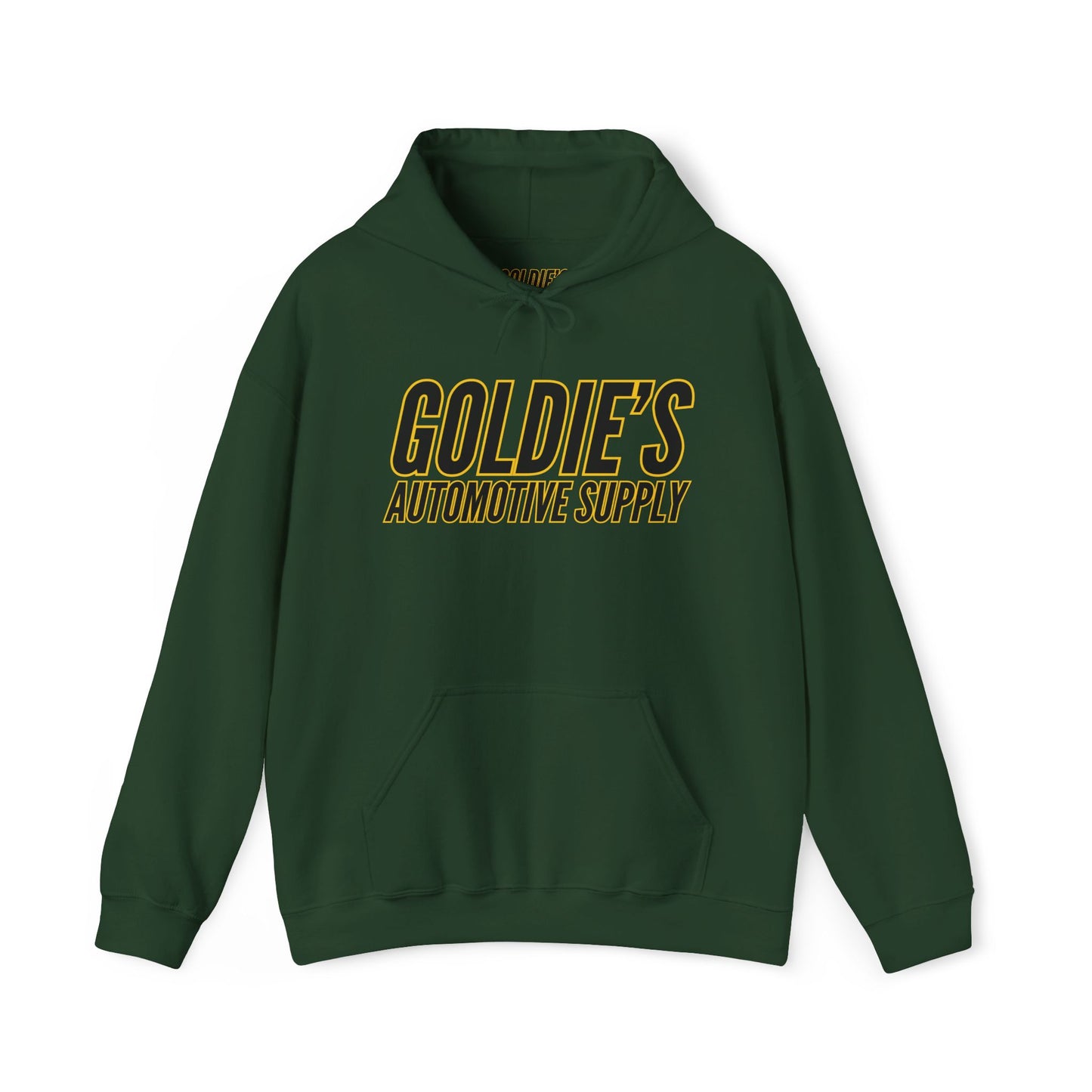 Inverted Original Logo - Unisex Heavy Blend™ Hooded Sweatshirt - Goldie's Automotive Supply