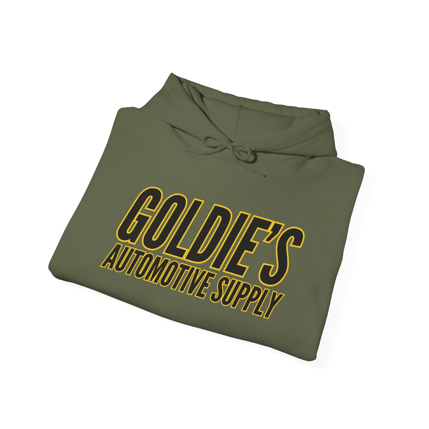 Inverted Original Logo - Unisex Heavy Blend™ Hooded Sweatshirt - Goldie's Automotive Supply