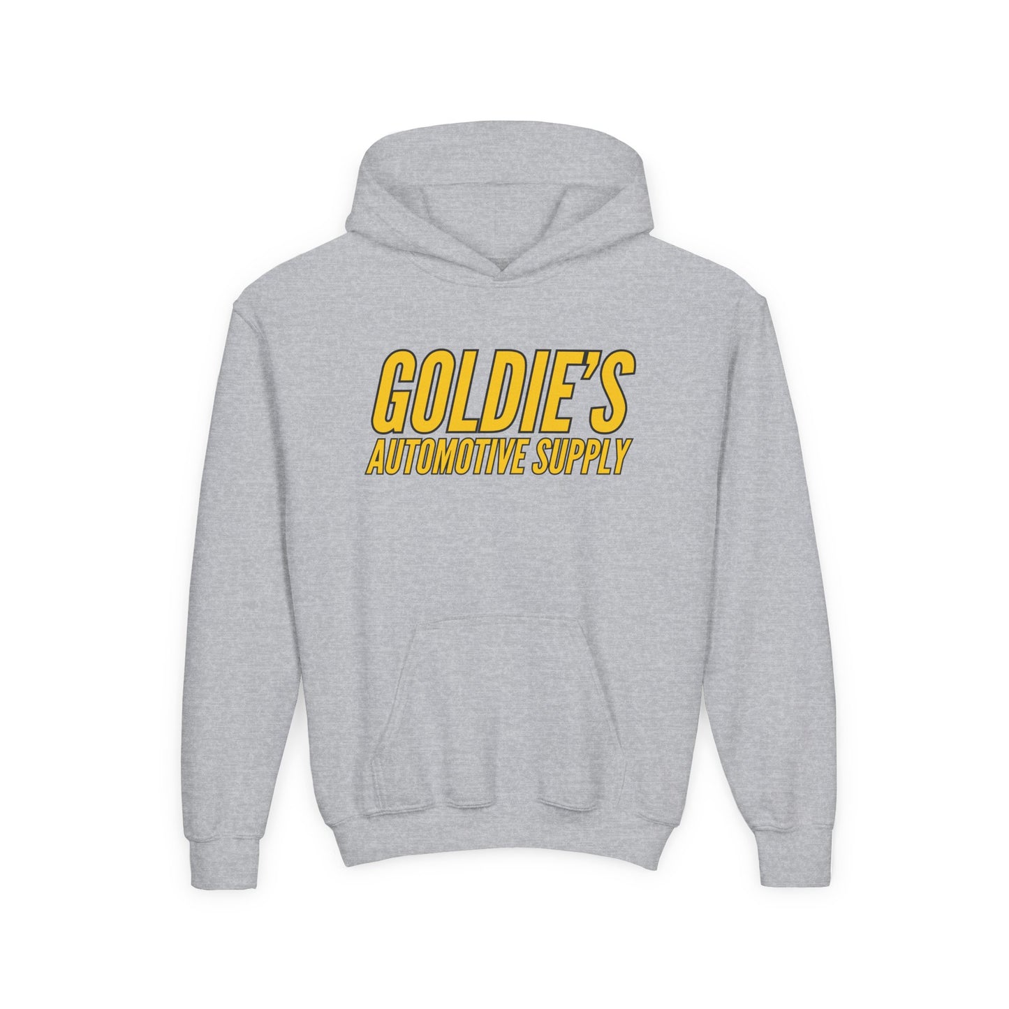 Original Logo - Youth Heavy Blend Hooded Sweatshirt - Goldie's Automotive Supply