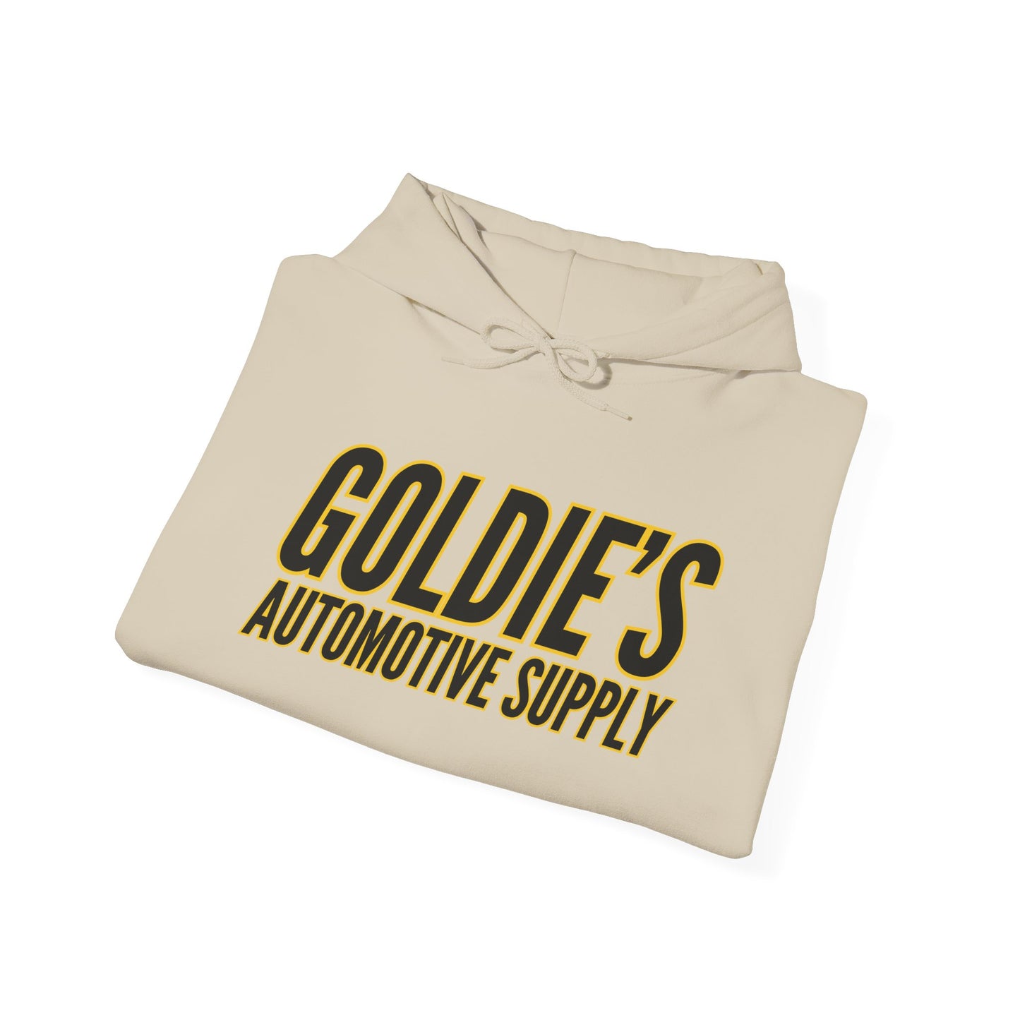 Inverted Original Logo - Unisex Heavy Blend™ Hooded Sweatshirt - Goldie's Automotive Supply