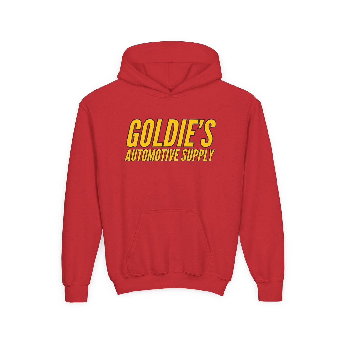 Original Logo - Youth Heavy Blend Hooded Sweatshirt - Goldie's Automotive Supply