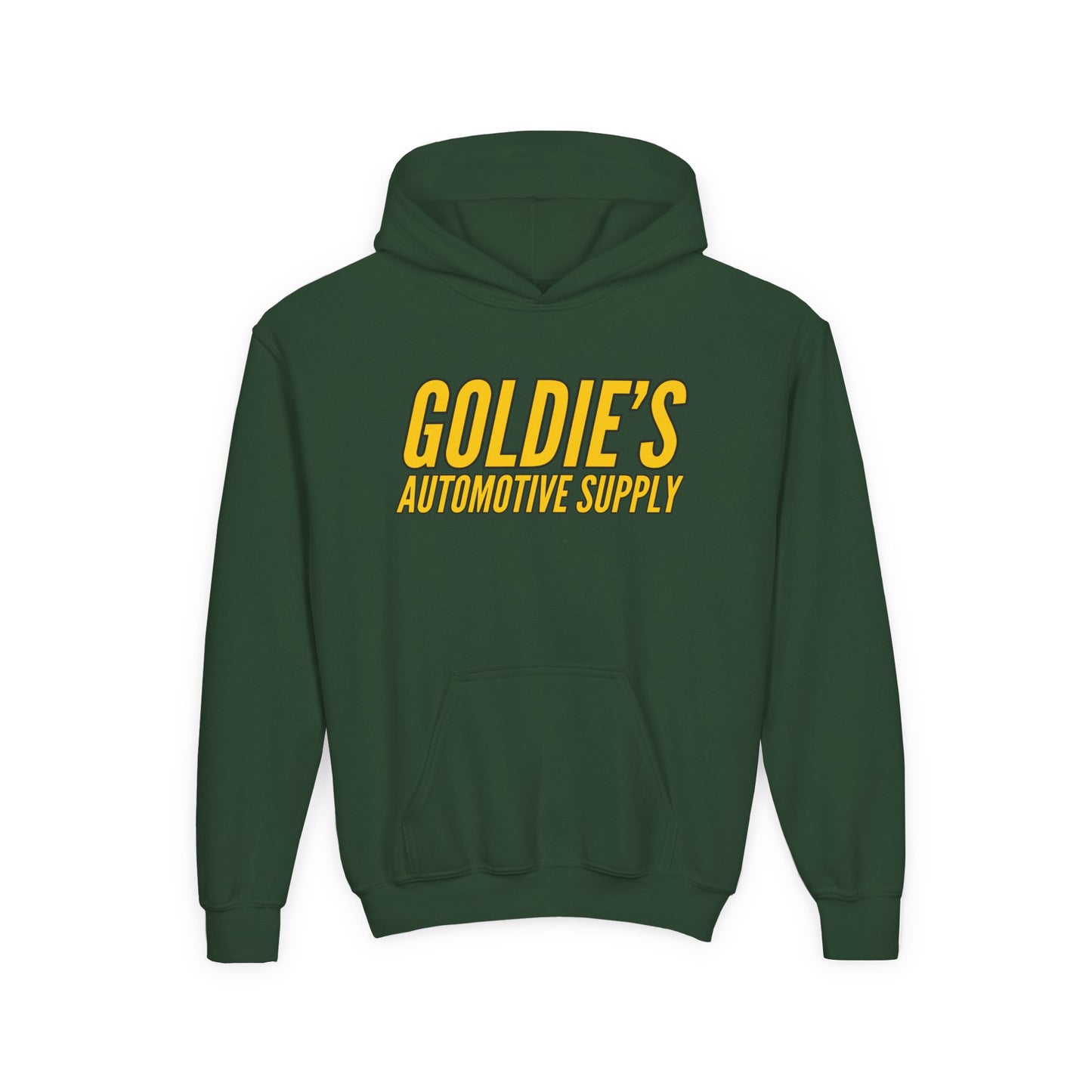 Original Logo - Youth Heavy Blend Hooded Sweatshirt - Goldie's Automotive Supply
