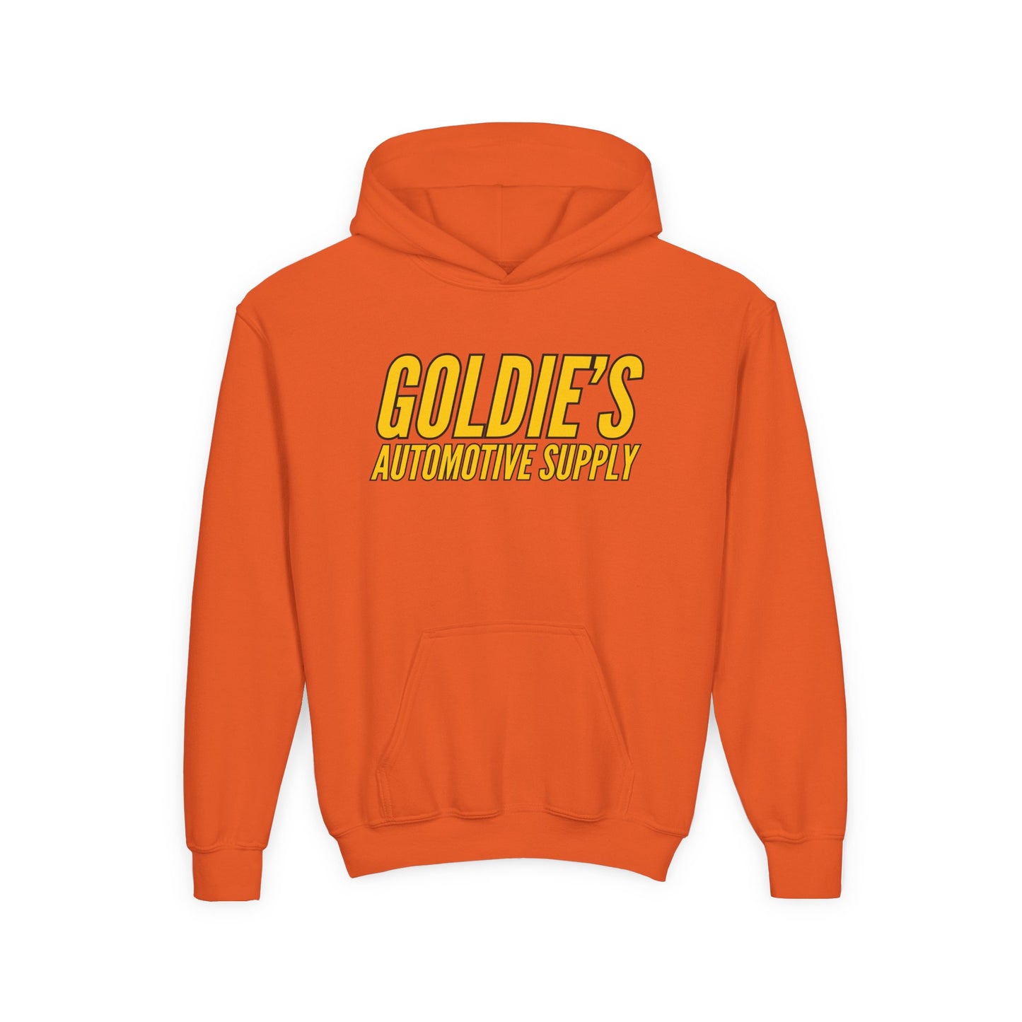Original Logo - Youth Heavy Blend Hooded Sweatshirt - Goldie's Automotive Supply