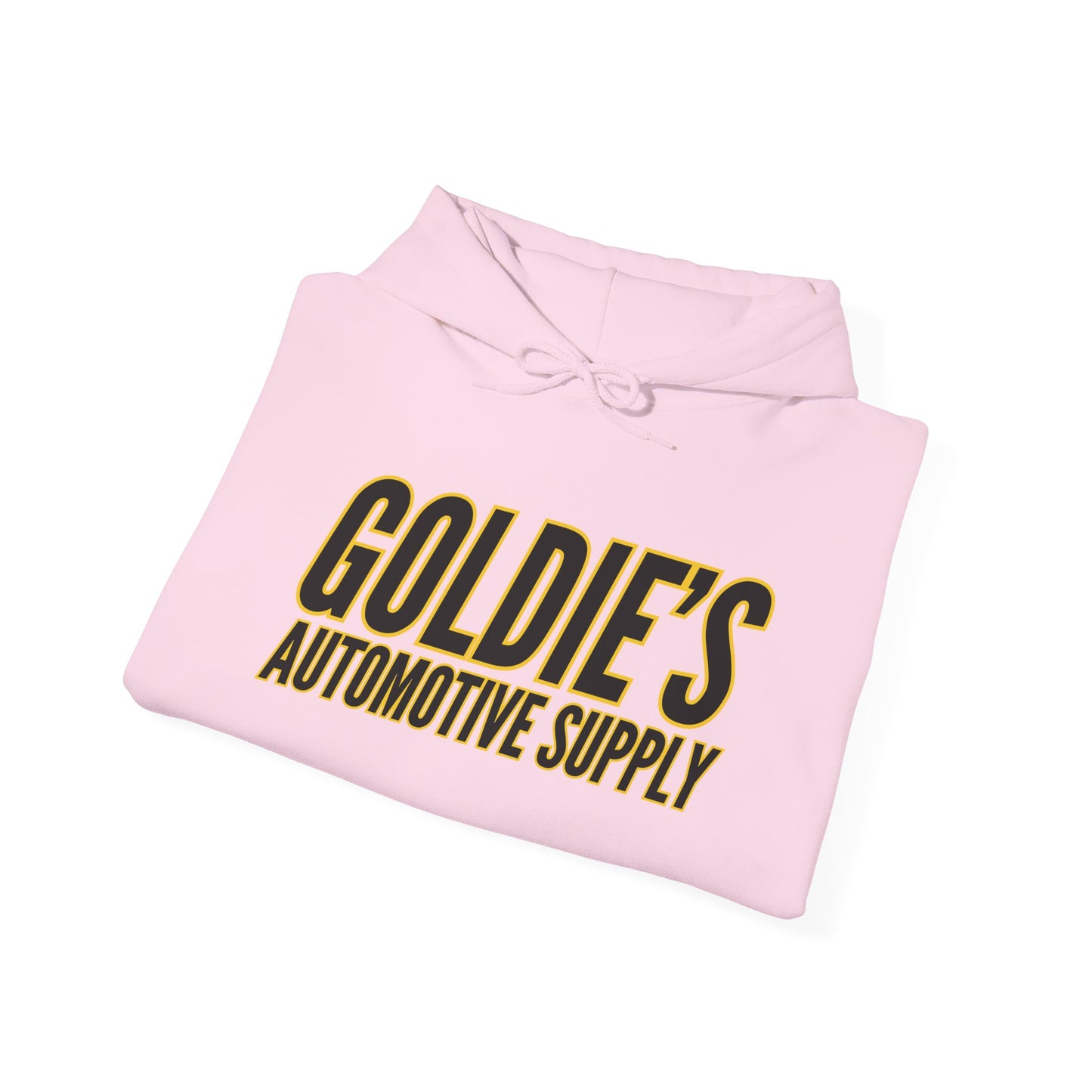 Inverted Original Logo - Unisex Heavy Blend™ Hooded Sweatshirt - Goldie's Automotive Supply