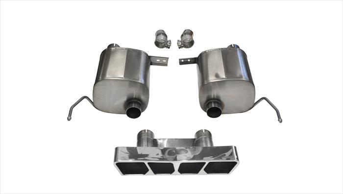 14- Corvette 6.2L Sport Valve-Back Exhaust Kit - 14765 - Corsa Performance