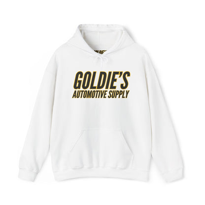 Inverted Original Logo - Unisex Heavy Blend™ Hooded Sweatshirt - Goldie's Automotive Supply
