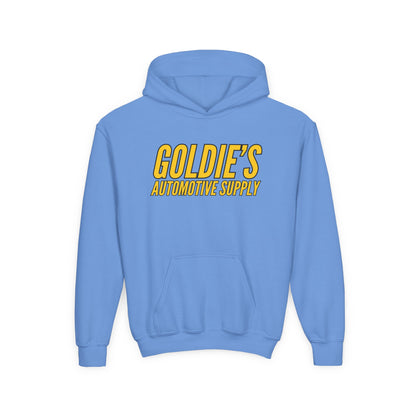Original Logo - Youth Heavy Blend Hooded Sweatshirt - Goldie's Automotive Supply