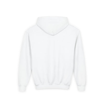 Inverted Original Logo - Youth Heavy Blend Hooded Sweatshirt - Goldie's Automotive Supply