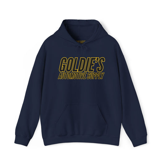 Inverted Original Logo - Unisex Heavy Blend™ Hooded Sweatshirt - Goldie's Automotive Supply