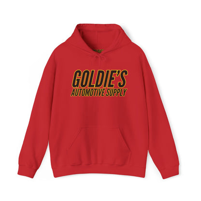 Inverted Original Logo - Unisex Heavy Blend™ Hooded Sweatshirt - Goldie's Automotive Supply