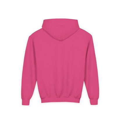 Inverted Original Logo - Youth Heavy Blend Hooded Sweatshirt - Goldie's Automotive Supply