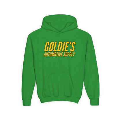 Original Logo - Youth Heavy Blend Hooded Sweatshirt - Goldie's Automotive Supply