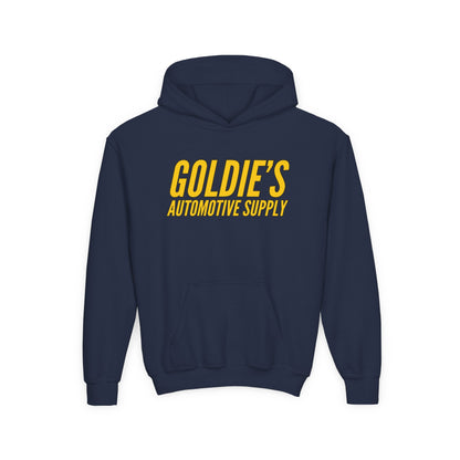 Original Logo - Youth Heavy Blend Hooded Sweatshirt - Goldie's Automotive Supply