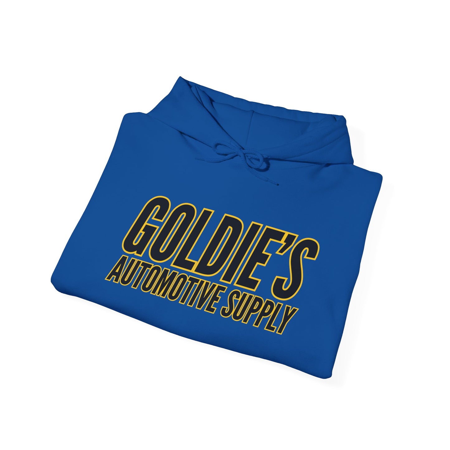 Inverted Original Logo - Unisex Heavy Blend™ Hooded Sweatshirt - Goldie's Automotive Supply