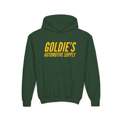 Original Logo - Youth Heavy Blend Hooded Sweatshirt - Goldie's Automotive Supply