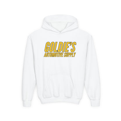 Original Logo - Youth Heavy Blend Hooded Sweatshirt - Goldie's Automotive Supply