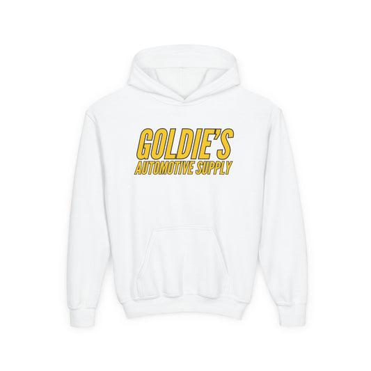 Original Logo - Youth Heavy Blend Hooded Sweatshirt - Goldie's Automotive Supply