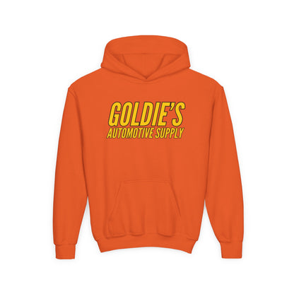 Original Logo - Youth Heavy Blend Hooded Sweatshirt - Goldie's Automotive Supply